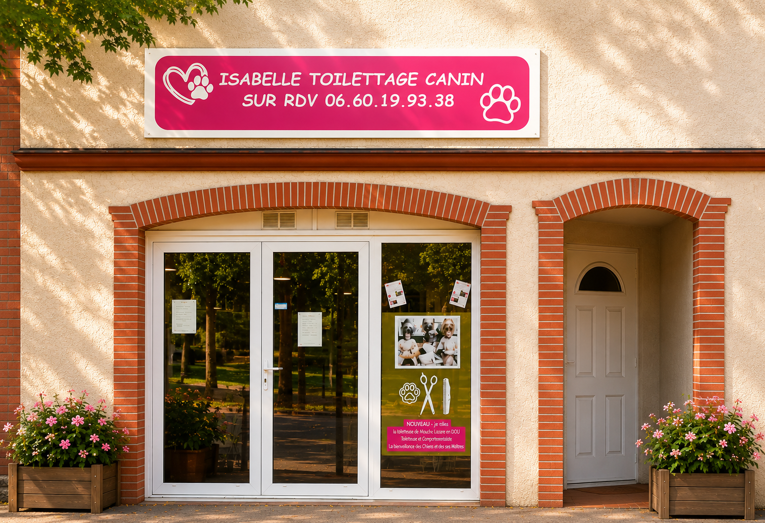 Réalisation 1 — Isabelle Toilettage Canin