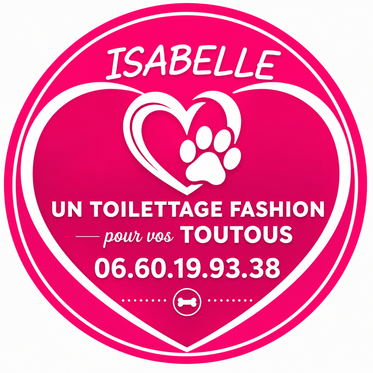 Réalisation 6 — Isabelle Toilettage Canin