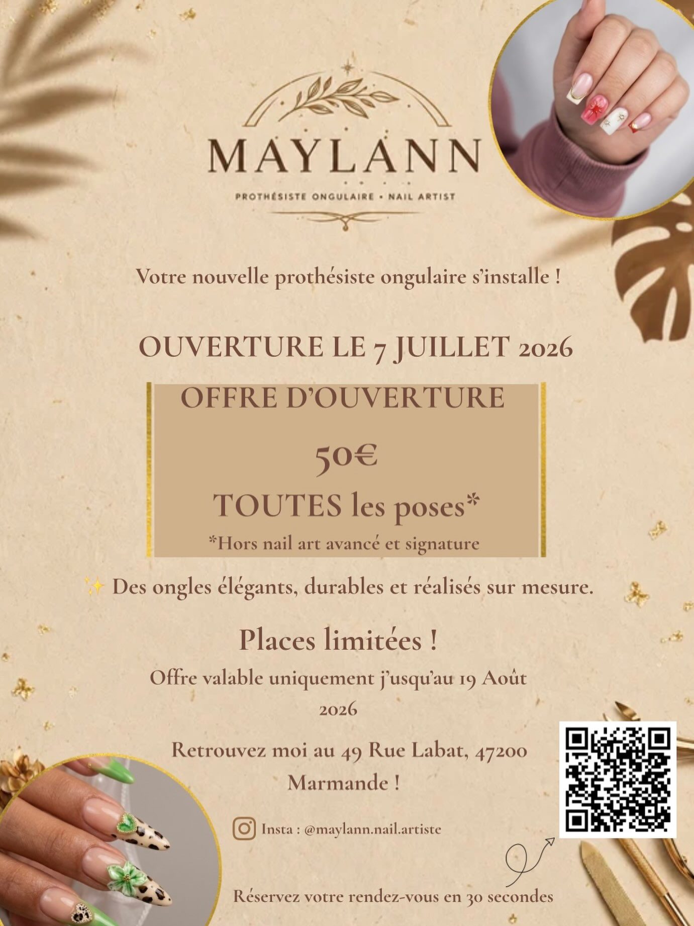 Réalisation 1 — Maylann Nail artist